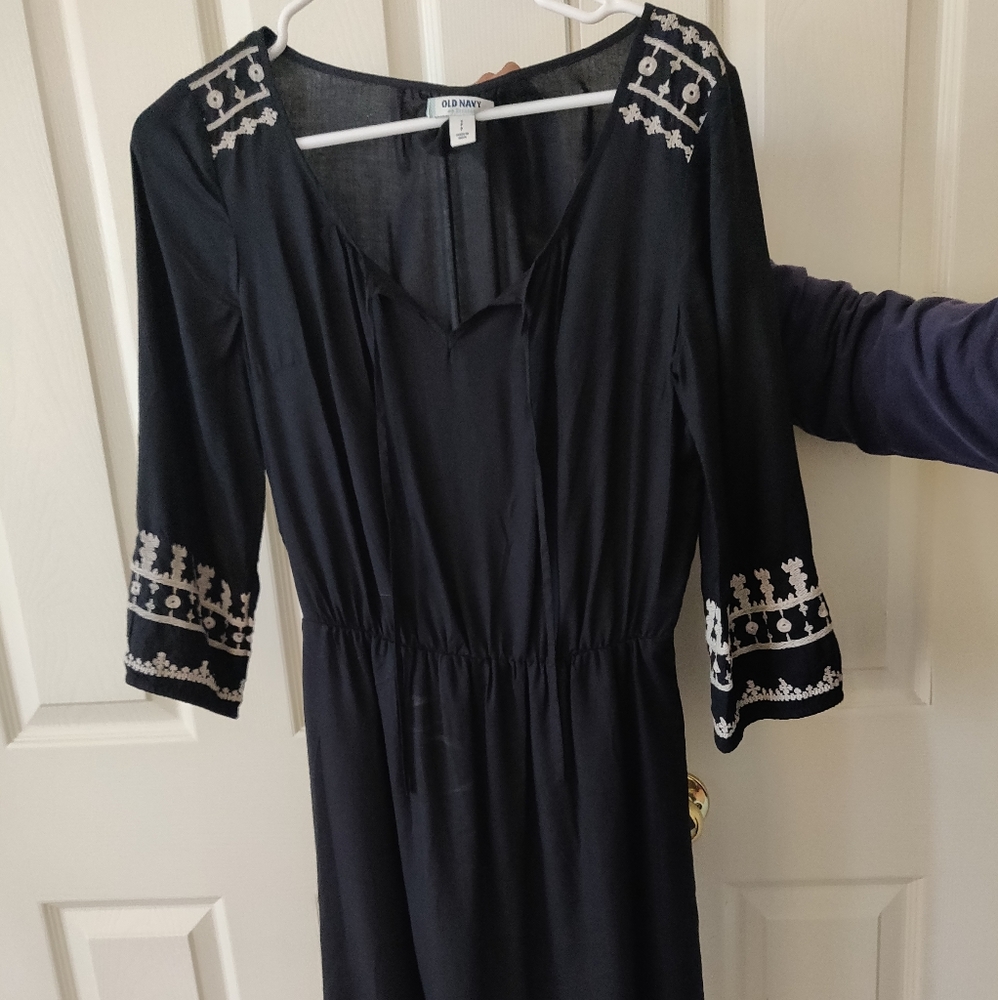 black dress